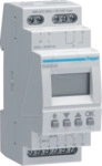 HAGER EGN200 - Digitale Multifunktions-Zeitschaltuhr mit Bluetooth, 2-Kanal