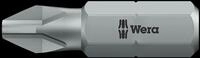 WERA 05072082001 - Bit Kreuzschlitz (PZ), 2 x 25 mm, Standard