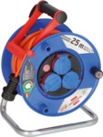 BRE 1218740 - Brennenstuhl Garant IP44 Kabeltrommel, 25m Kabel in orange