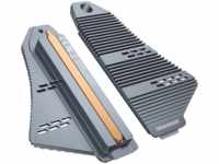 GG 18036 - Heatpipe Kühler für M.2 NVMe SSD, PS5, Passform