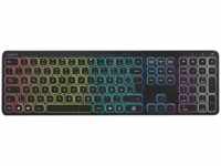 LOGILINK ID0209 - Funk-Tastatur, USB, RGB, schwarz