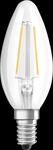 BELLA 075592230 - LED-Lampe E14, 2,5 W, 250 lm, 4000 K, Filament