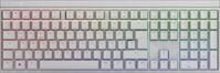 G80-3821LSADE-0 - Gaming-Tastatur, USB, RGB, MX BLUE, wei&szlig;, DE