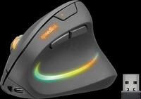 SL-630026-BK - Maus (Mouse), Bluetooth/Funk, vertikal, RGB, schwarz