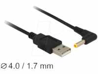 DELOCK 85544 - Stromkabel USB > DC 4,0 x 1,7 mm, 1.5 m