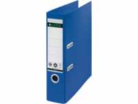 LEITZ 10180035 - Qualitäts-Ordner 180°, Recycle, blau, 80 mm