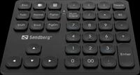 SANDBERG 630-09 - Nummernblock, Bluetooth, schwarz