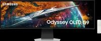 SM S49CG954SU - 124cm Curved Monitor, QD-OLED, USB, Lautsprecher, silber