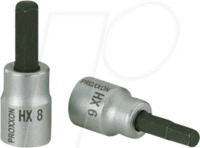 PROXXON 23579 - Steckschl&uuml;sseleinsatz, HX 7 mm, 3/8&acute;&acute;