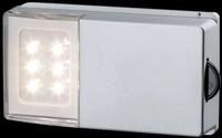 PLM 70498 - Schrankleuchte DressLight, 0,33 W, 25 lm, 2700 K, eckig, silber