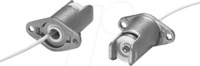 HGM 3002548 - Lampenfassung R7s, Aluminium, 1 St&uuml;ck