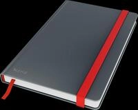 LEITZ 44810089 - Notizbuch, liniert (ca. A5), Cosy, grau