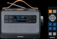 LENCO PDR-065BK - DAB+/UKW Radio, Bluetooth, Akku