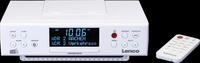 LENCO KCR190WH - K&uuml;chenradio, DAB+/UKW, Bluetooth, unterbauf&auml;hig