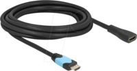 DELOCK 81999 - HDMI A Stecker > Buchse, 8K 60Hz, 48 Gb/s, 3 m