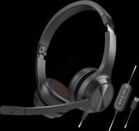 CREATIVE CHAT U - Headset, USB, Stereo, Chat USB, schwarz