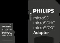 PHI FM51MP45B - microSDXC-Card, 512GB Class 10 UHS-I U1 incl. Adapter