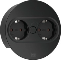 BACH 946.100 - TWIST 2 Steckdoseneinheit, 2-fach