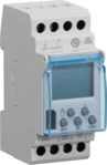 HAGER EGN103 - Wochenschaltuhr, 1 Wechsler, 16 A, 2 PLE, Digital