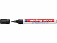 EDDING 3000SW - Permanent Marker, 1,50 - 3,00 mm, schwarz