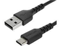 ST RUSB2AC2MB - USB 2.0 Kabel USB-A auf USB-C, Kevlar®-Aramid, 2 m, sw