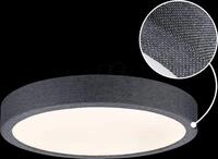 PLM 71053 - Deckenleuchte Cosara, 15 W, 1300 lm, 3000 K, IP44, grau