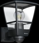 STEINEL 084769 - Wandleuchte, Sensor, schwarz, E27