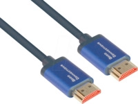 GC 4521-SF020B - HDMI A Stk. > HDMI A Stk.,flex, 8K@60 Hz, 2,0m, blau
