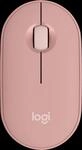 LOGITECH M350SRO - Maus (Mouse), Bluetooth, rosa