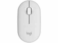 LOGITECH M350SWS - Maus (Mouse), Bluetooth, weiß