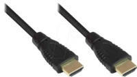 GC 4514-005 - HDMI A Stecker > HDMI A Stk., 0,5m schwarz