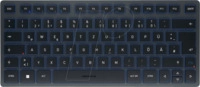 JK-7100DE-22 - Tastatur, Bluetooth, blau, kompakt, DE