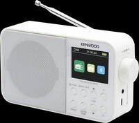KW CR-M30DAB-W - DAB+/UKW Radio, TFT-Display, Bluetooth, Akku