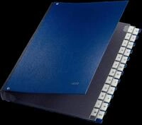 LEITZ 59240035 - Pultordner A-Z PP, blau