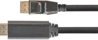 GC M0216 - DisplayPort 1.4 auf HDMI 2.0 A Stecker, 1 m, schwarz