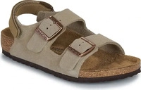 Birkenstock 1029388, Birkenstock Gizeh Rivets Suede Leather grey female