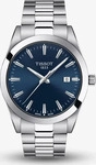 Tissot T1274101104100, Tissot Gentleman blue|silver male