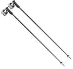 Leki Detect S Alpin Skist&ouml;cke schwarz 130 cm