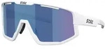 BLIZ Fusion Sportbrille matte white / smoke blue Gl&auml;ser
