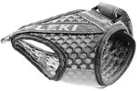 Leki Shark Frame Strap Mesh gray, M-L-XL