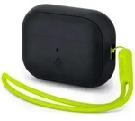 Spigen Silicone Fit Case + Strap f&uuml;r AirPods Pro (1 / 2) &ndash; Silikonh&uuml;lle f&uuml;r