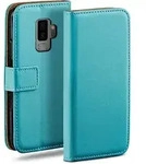 moex Book Case f&uuml;r Samsung Galaxy S9 Plus Klapph&uuml;lle mit Kartenfach