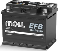 MOLL 82064, MOLL 82064 EFB start-stop "MADE IN GERMANY" Starterbatterie 12V...