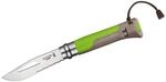 Opinel No 08 OUTDOOR, gr&uuml;n