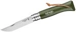 Opinel No 08 COLORAMA EARTH, dunkelgr&uuml;n
