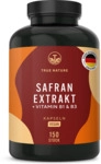 Safran Extrakt Kapseln mit Vitamin B1 & B3...