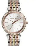 Michael Kors Damen Analog Quarz Uhr mit Edelstahl Armband MK3203