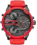 Diesel Herren Analog Quarz Uhr mit Edelstahl Armband DZ7370