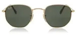 Ray-Ban Hexagonal Sonnenbrille RB3548N 001 51 unpolarisiert