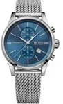 Hugo BOSS Herren Chronograph Quarz Uhr mit Edelstahl Armband 1513441